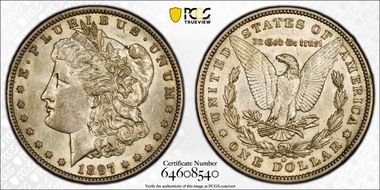 1897-O $1 AU53