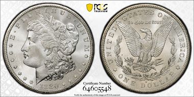 1880-S $1 MS67