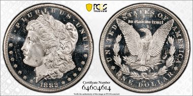 1882-CC $1 MS66DMPL