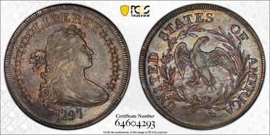 1797 $1 BB-73 AU55