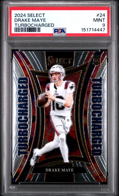 2024 Panini Select #24 Drake Maye front