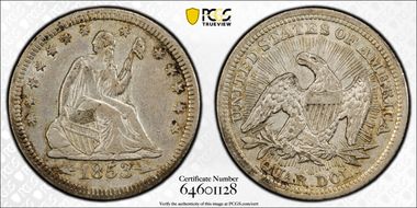 1853 25C Arrows and Rays N1