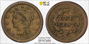 1853 1C VF20BN