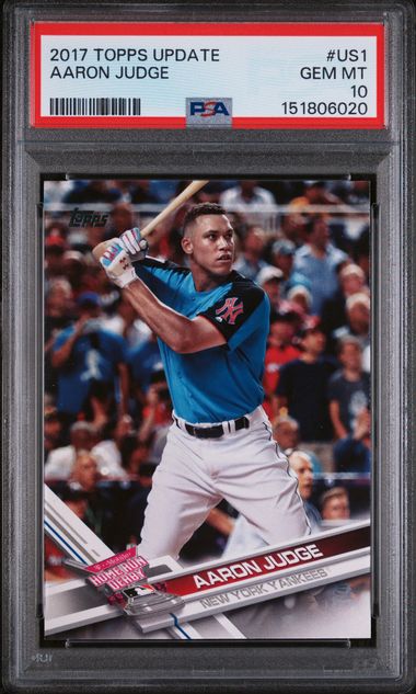 2017 Topps #US1 Aaron Judge front