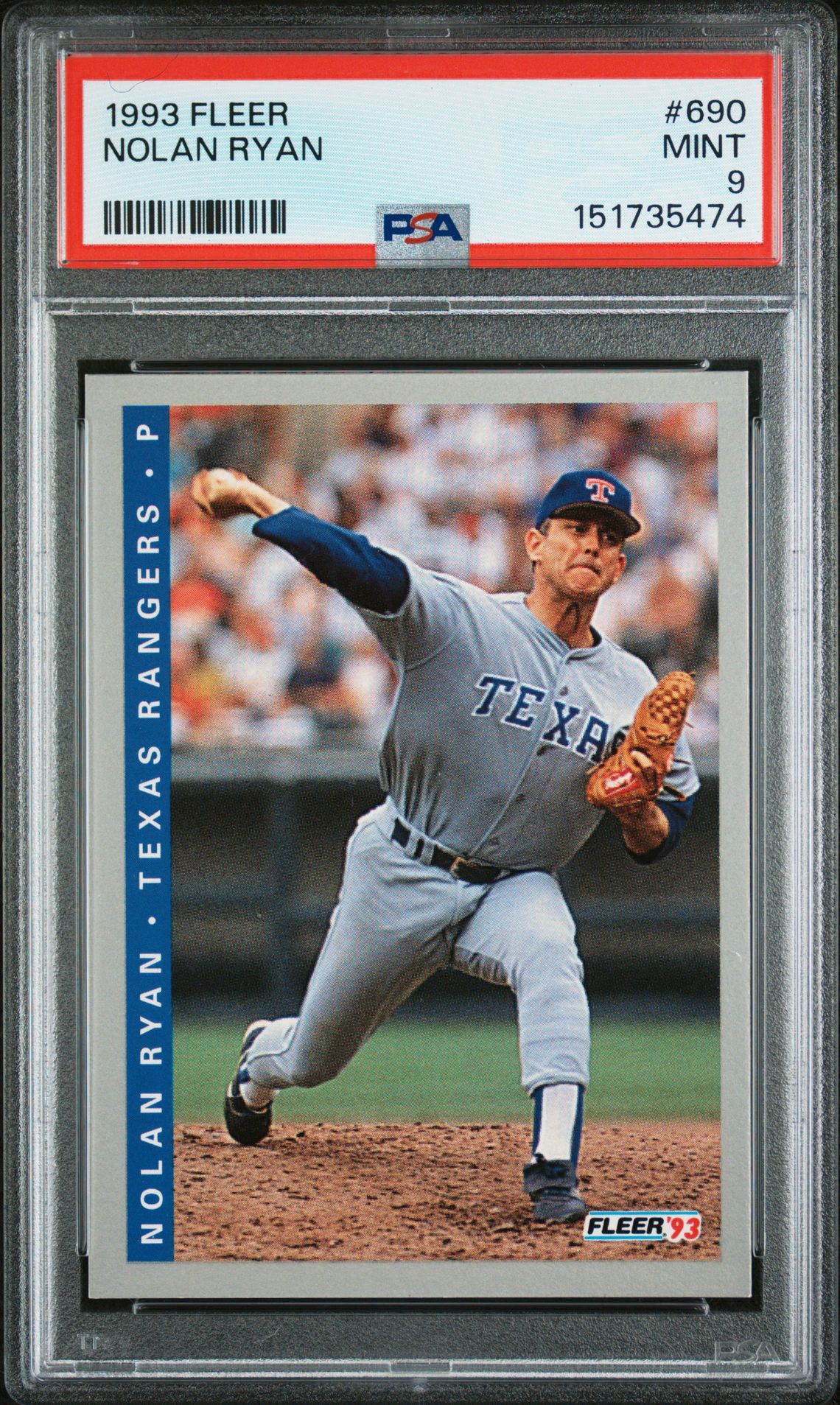 1993 Fleer FLEER #690 Nolan Ryan front
