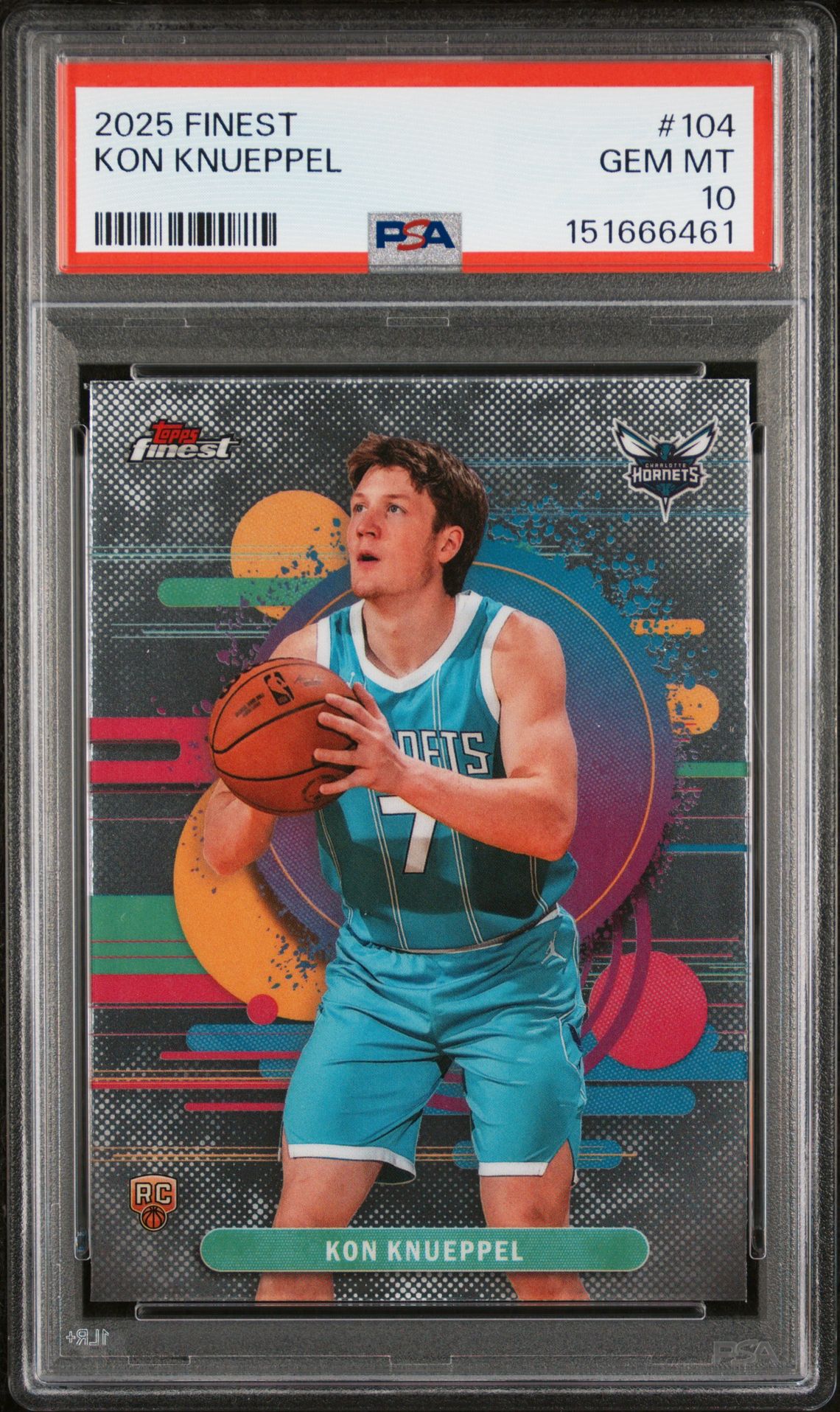 2025 Topps TOPPS FINEST #104 Kon Knueppel front