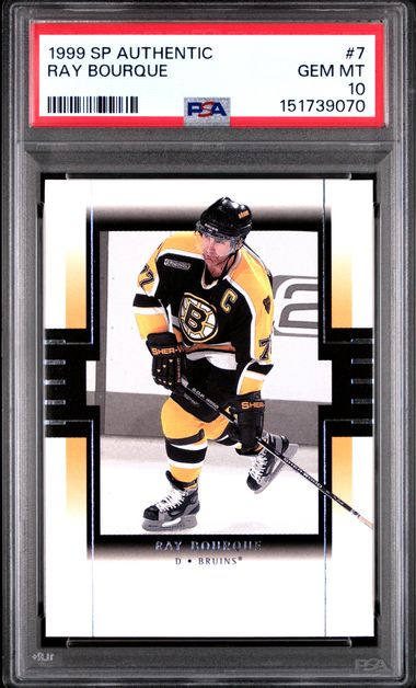 1999 Upper Deck SP Authentic Sp #7 Ray Bourque front