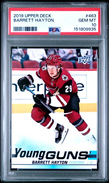 2019 Upper Deck Young Guns #463 Barrett front