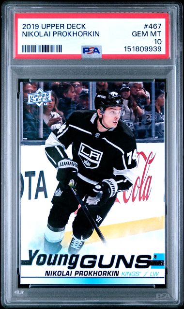 2019 Upper Deck Young Guns #467 Nikolai Prokhorkin front