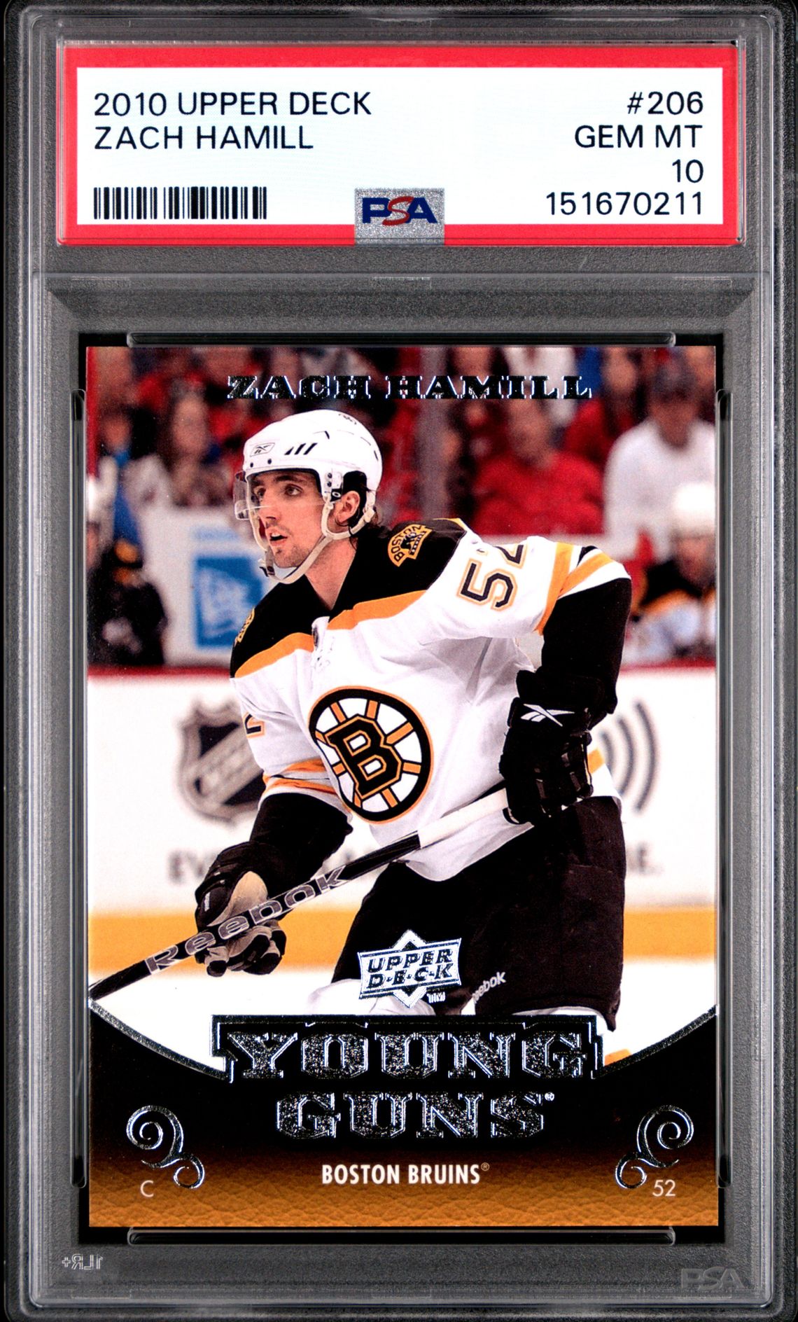 2010 Upper Deck UPPER DECK #206 Zach Hamill front
