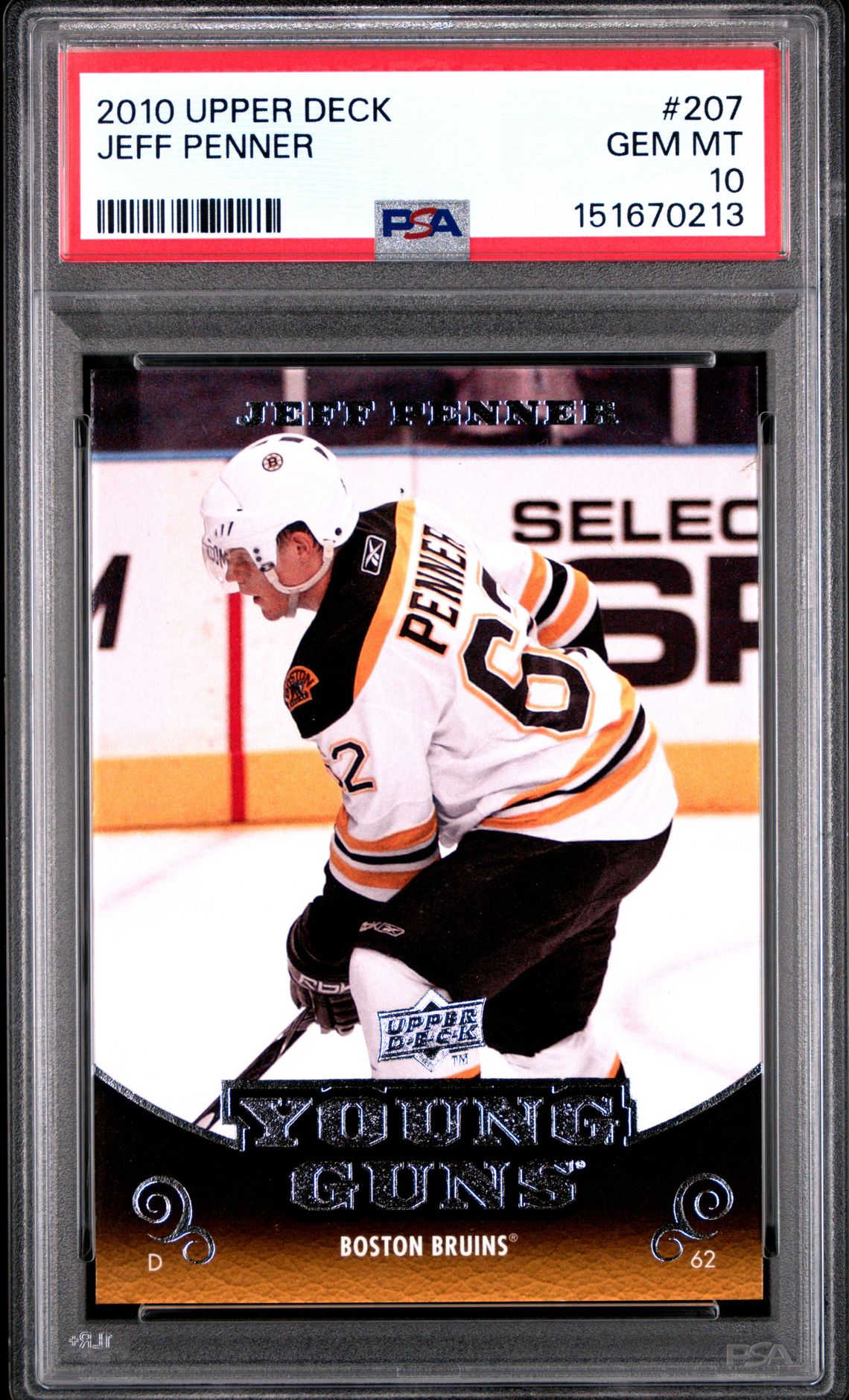 2010 Upper Deck UPPER DECK #207 Jeff Penner front
