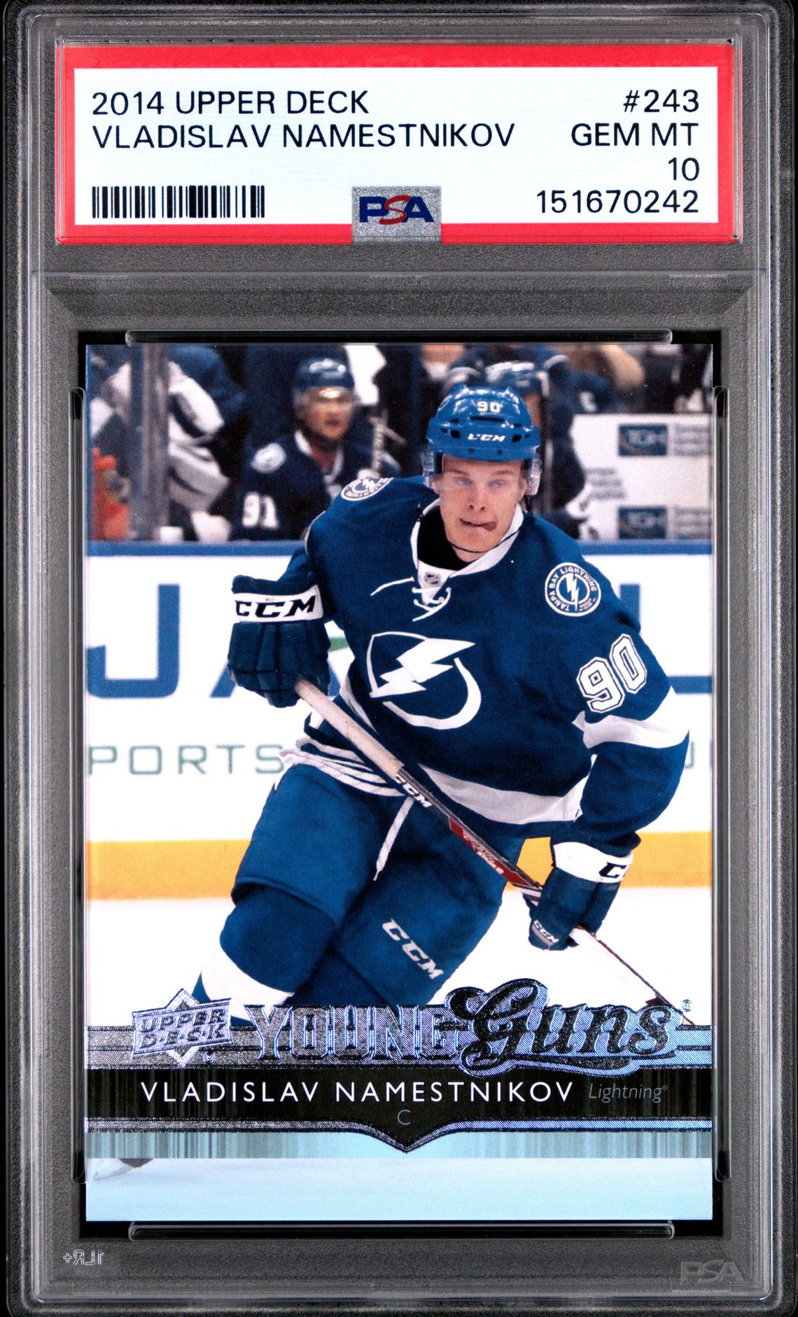 2014 Upper Deck UPPER DECK #243 Vladislav Namestnikov front