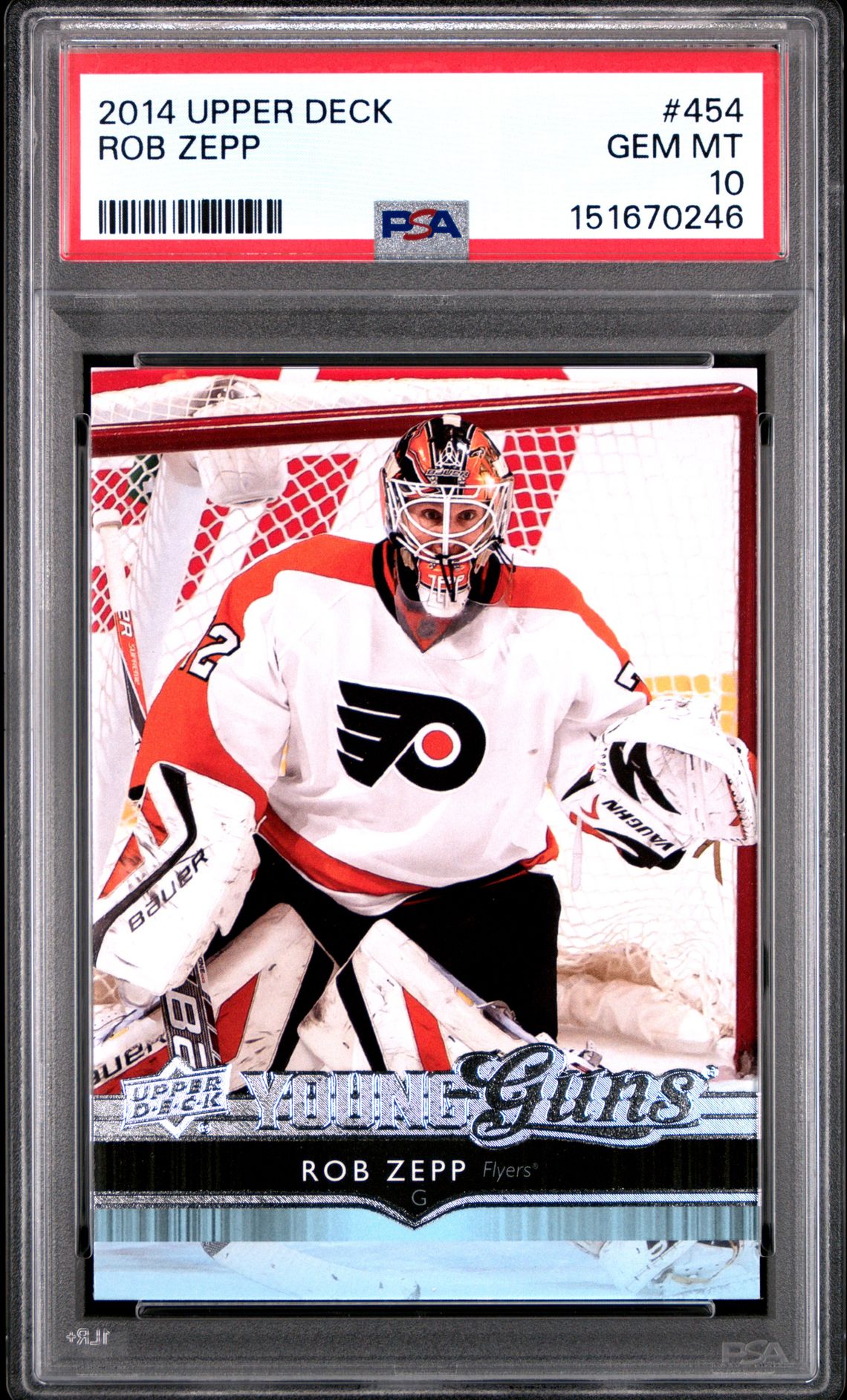 2014 Upper Deck UPPER DECK #454 Rob Zepp front
