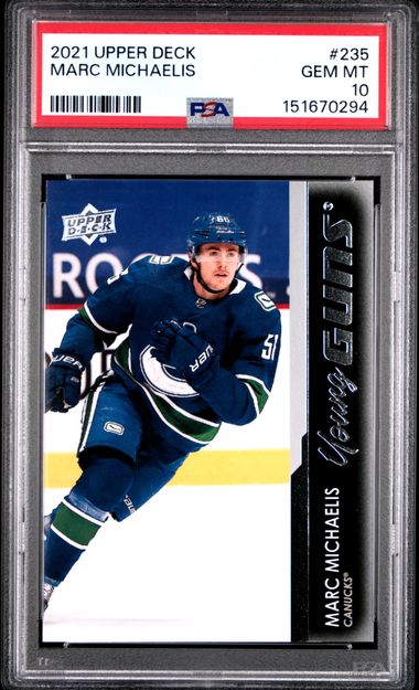 2021 Upper Deck Young Guns #235 Marc Michaelis front
