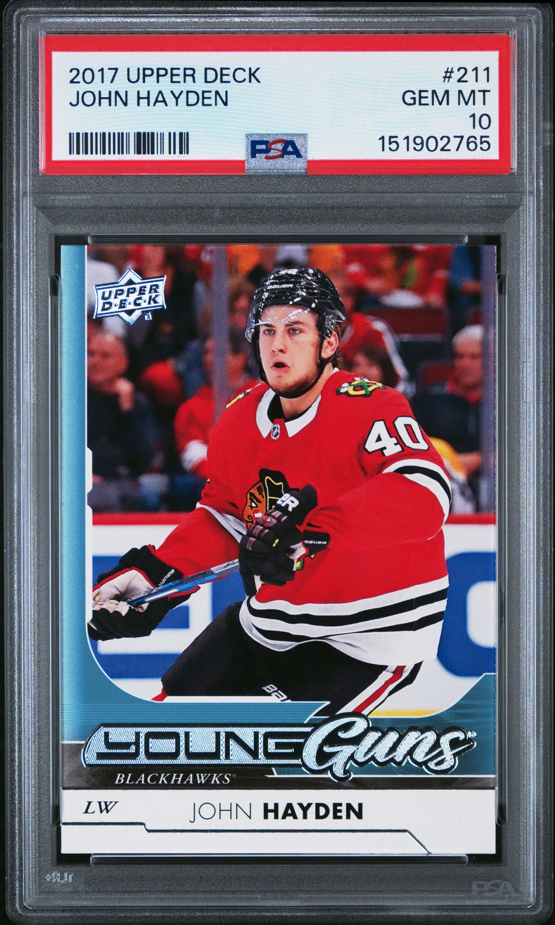 2017 Upper Deck UPPER DECK #211 John Hayden front