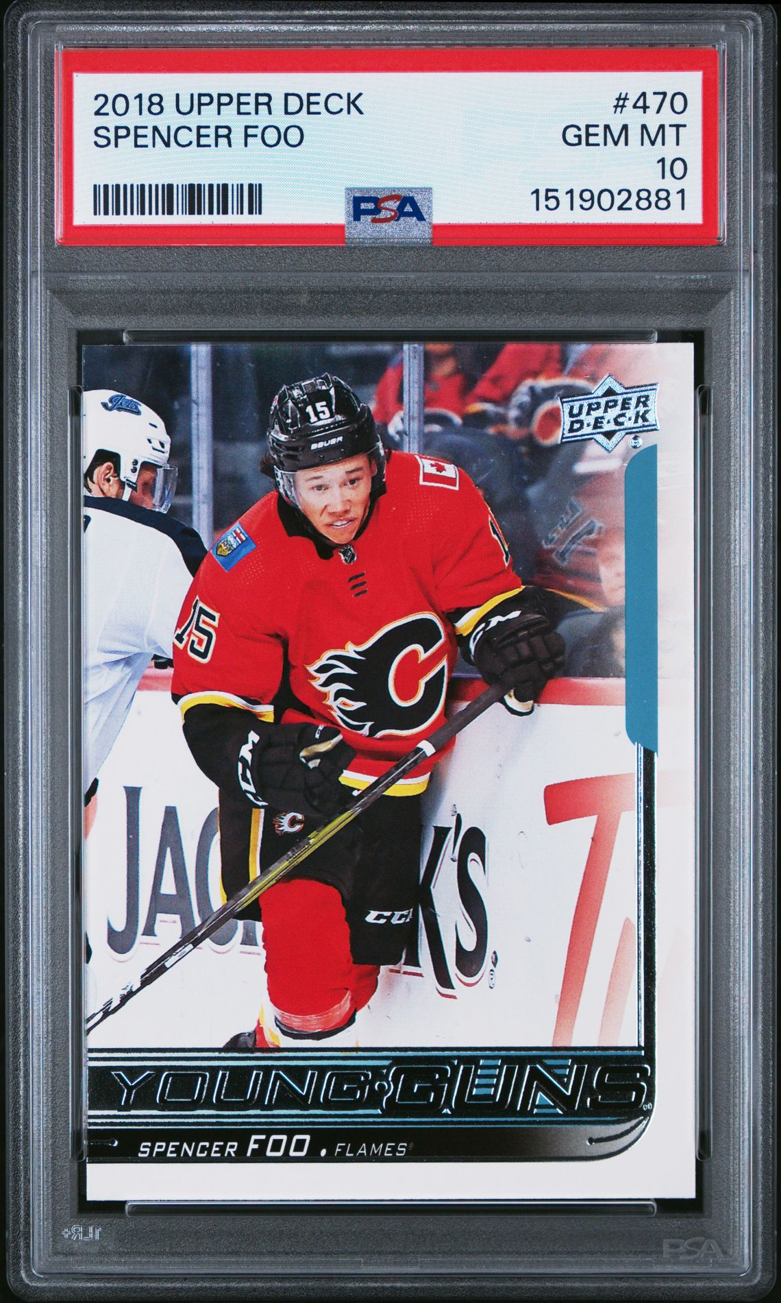 2018 Upper Deck UPPER DECK #470 Spencer Foo front