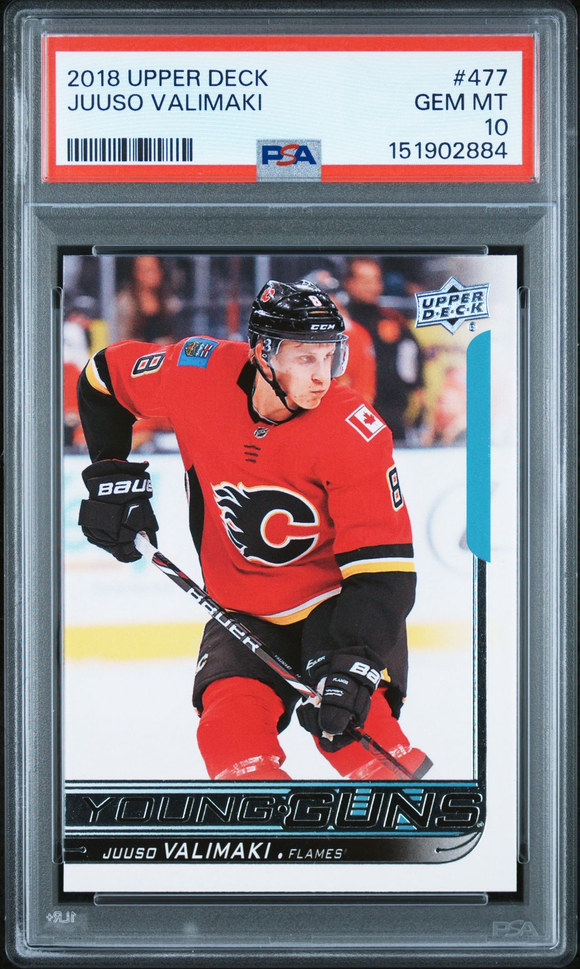 2018 Upper Deck UPPER DECK #477 Juuso Valimaki front