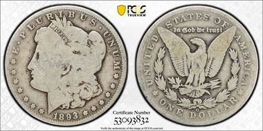 1893-O $1 G4
