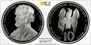 1997-F 10 Mk Melanchthon PR66DCAM