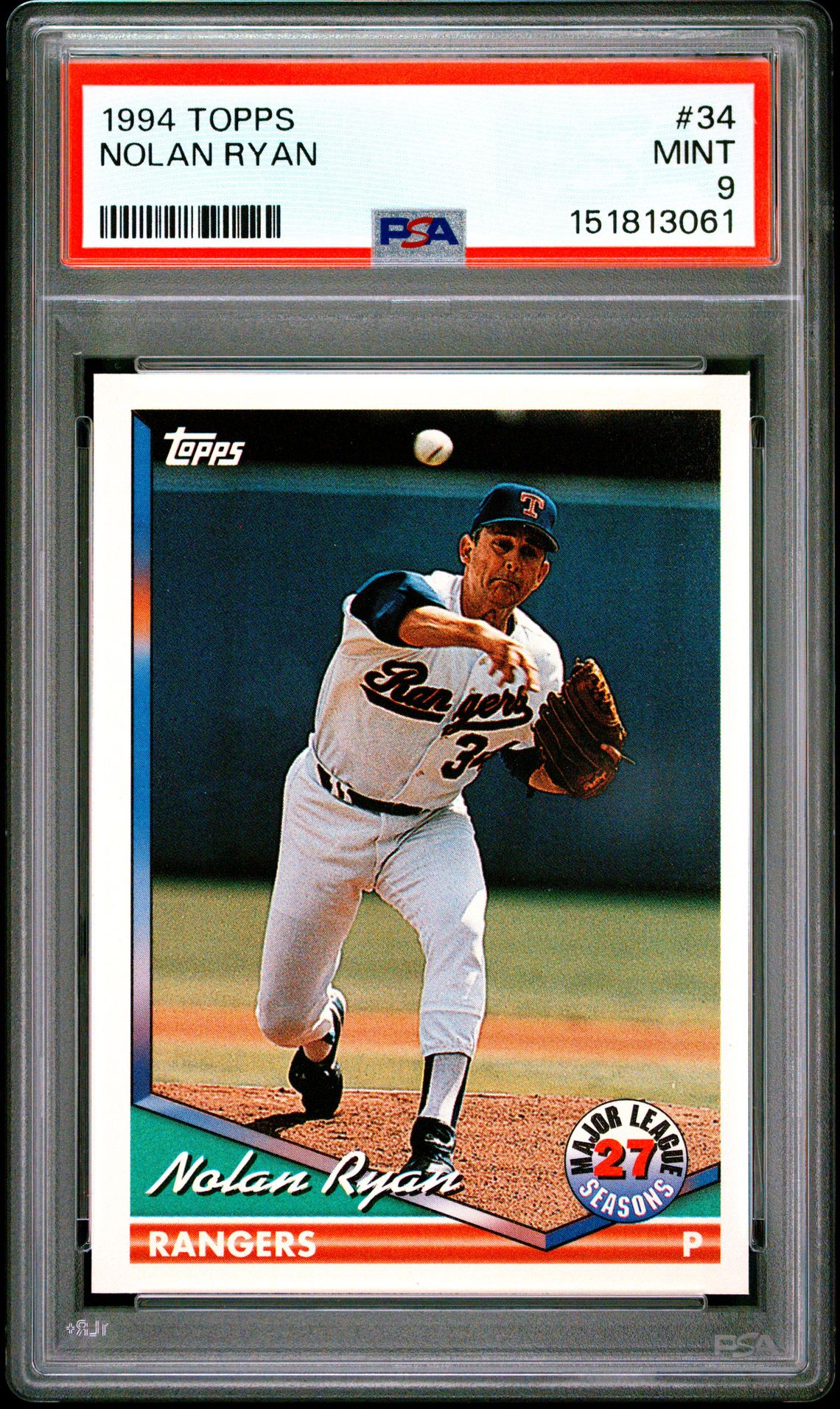 1994 Topps TOPPS #34 Nolan Ryan front
