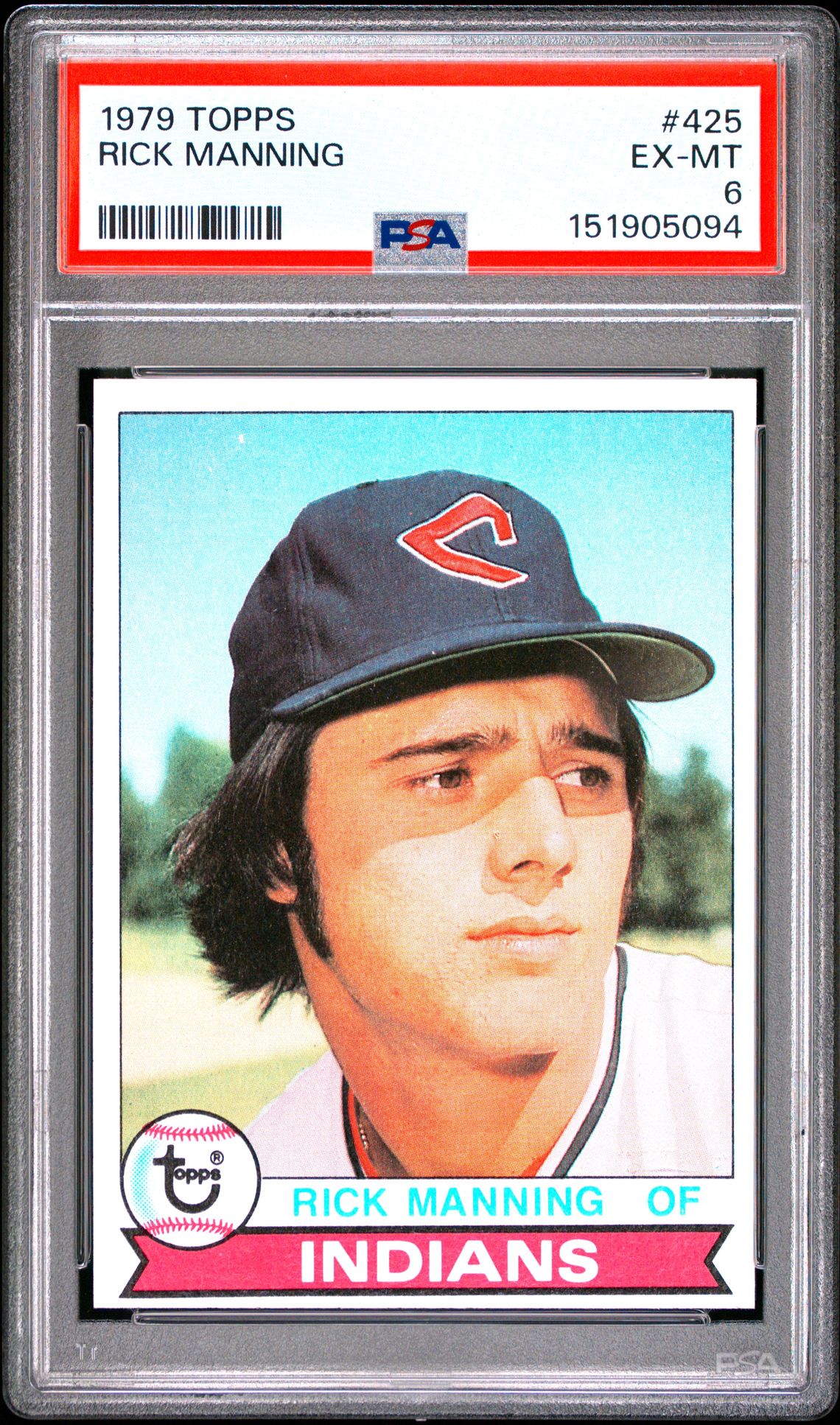 1979 Topps TOPPS #425 Rick Manning front