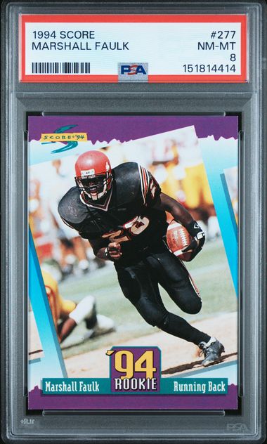 1994 Score SELECT #200 Marshall Faulk front