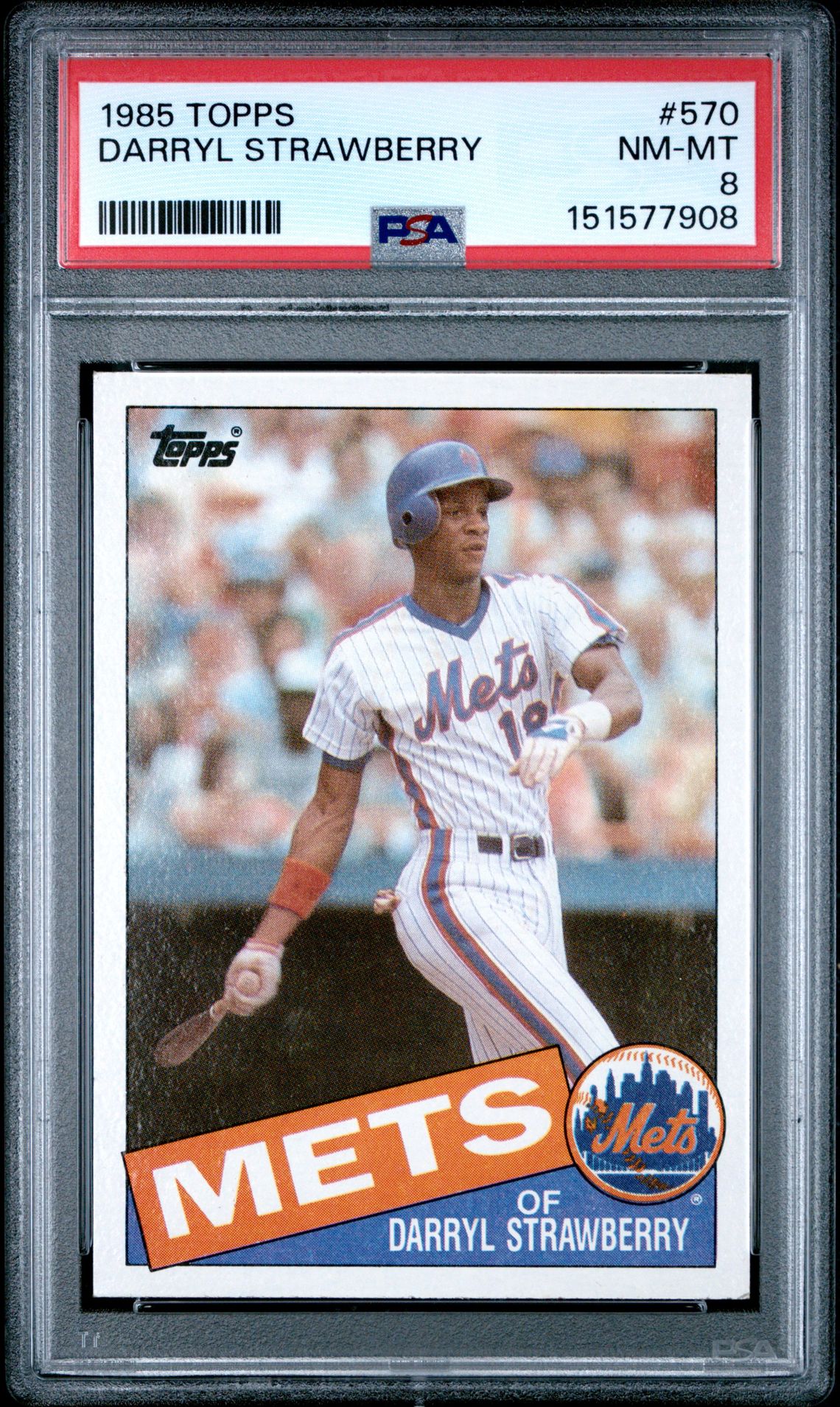1985 Topps TOPPS #570 Darryl Strawberry front