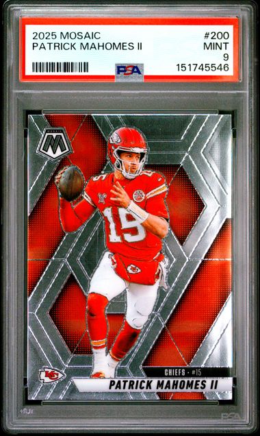 2025 Panini Mosaic #200 Patrick Mahomes front