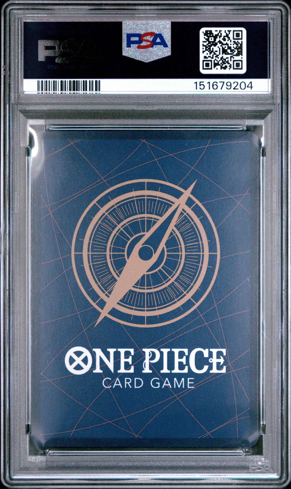 2026 One Piece Op14-Eb04-The Azure Sea's Seven Carrot #013 (Alternate Art) Gem Mt 10 back view - PSA certificate #151679204