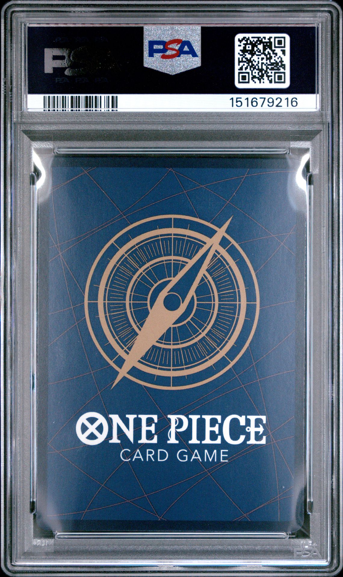 2024 One Piece Op09-Emperors In The New World Monkey D. Luffy #119 (Alternate Art) Gem Mt 10 back view - PSA certificate #151679216