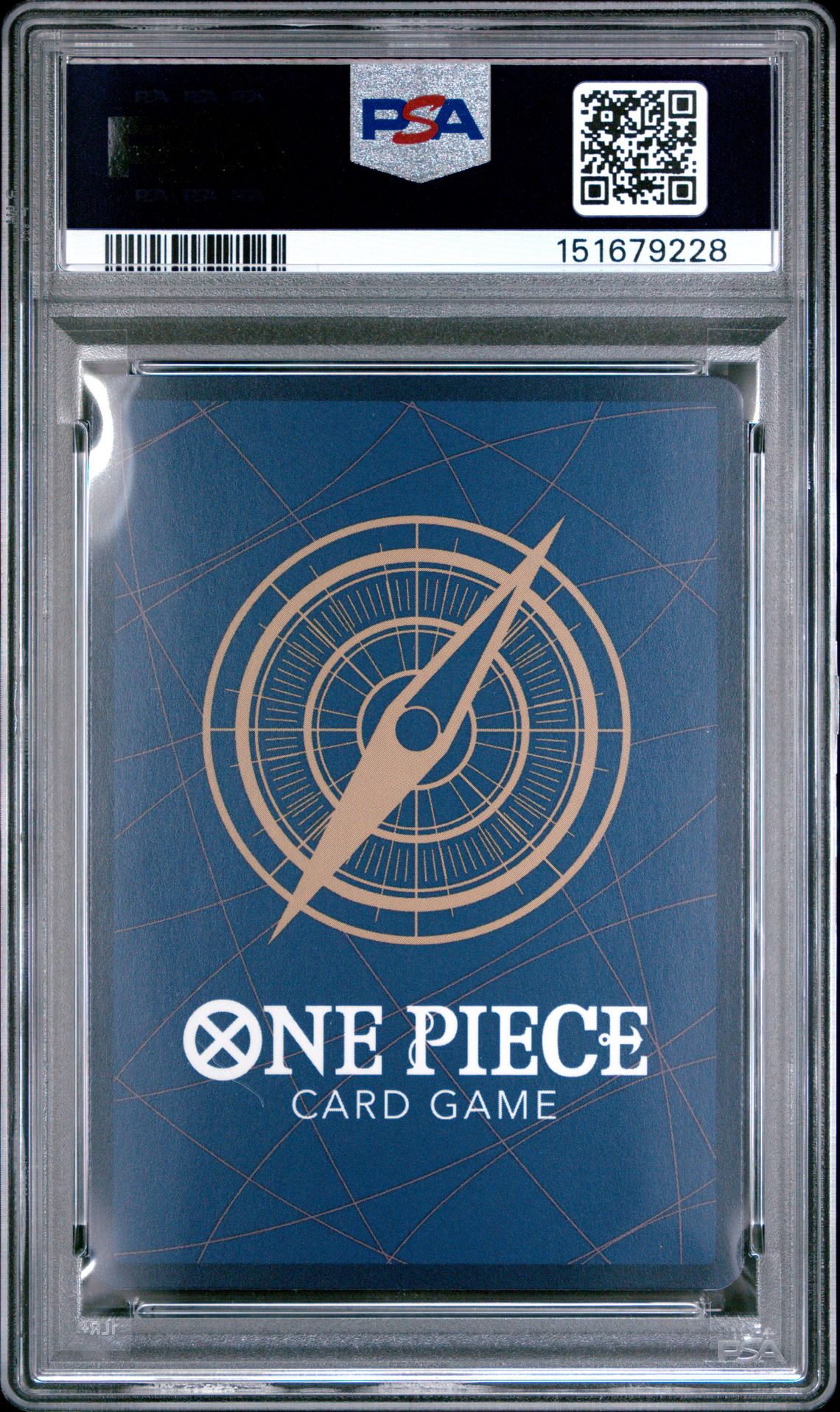 2024 One Piece Op07-500 Years In The Future Monkey D. Luffy #109 (Alternate Art) Gem Mt 10 back