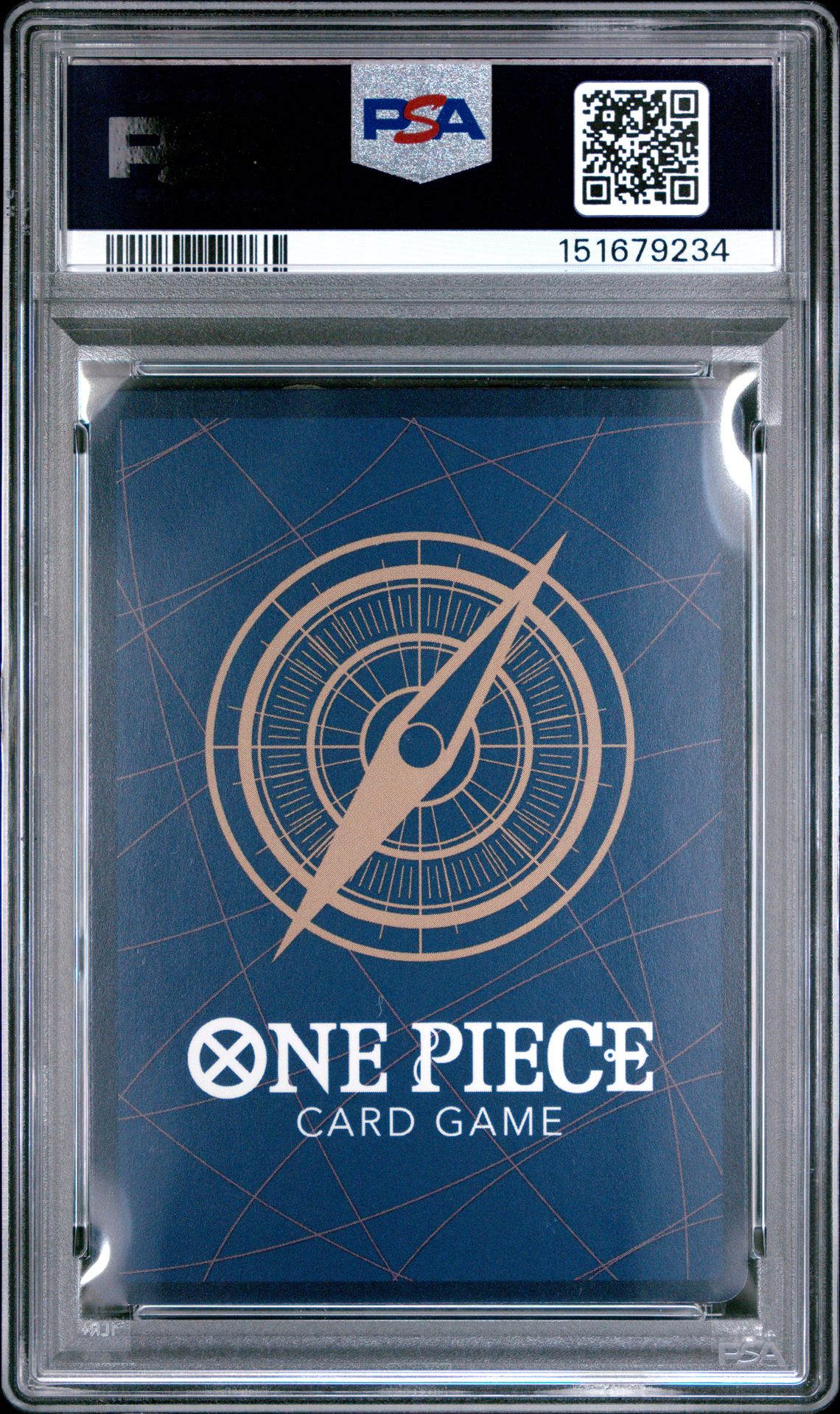 2025 One Piece Op13-Carrying On His Will Ace & Sabo & Luffy #007 (Alternate Art) Gem Mt 10 back view - PSA certificate #151679234