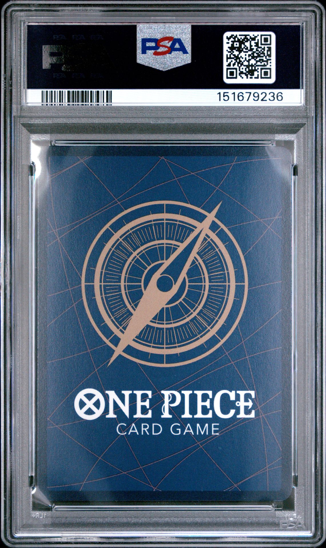 2025 One Piece Op13-Carrying On His Will Monkey D. Luffy #118 Gem Mt 10 back view - PSA certificate #151679236