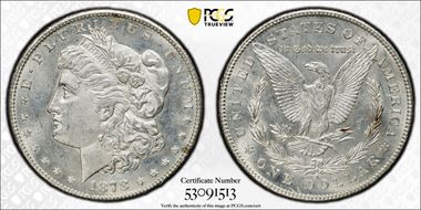 1878-S $1 MS63