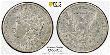 1878-CC $1 XF40