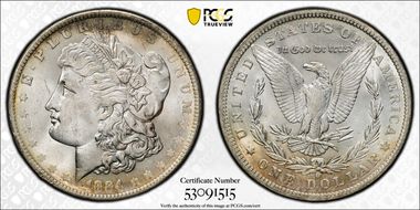 1884-O $1 MS63