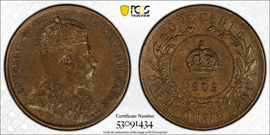 1909 1C MS63BN