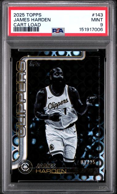 2025 Topps #143 James Harden front