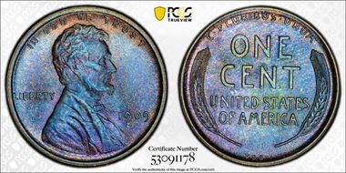 1909 VDB 1C MS65BN