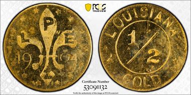 1904 G50C Louisiana Purchase Expo MS64PL