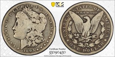 1893-S $1 G4