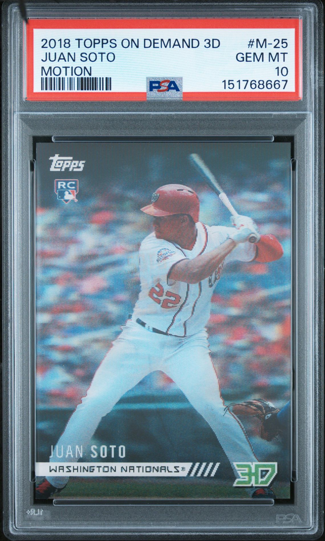 2018 Topps #M-25 Juan Soto front