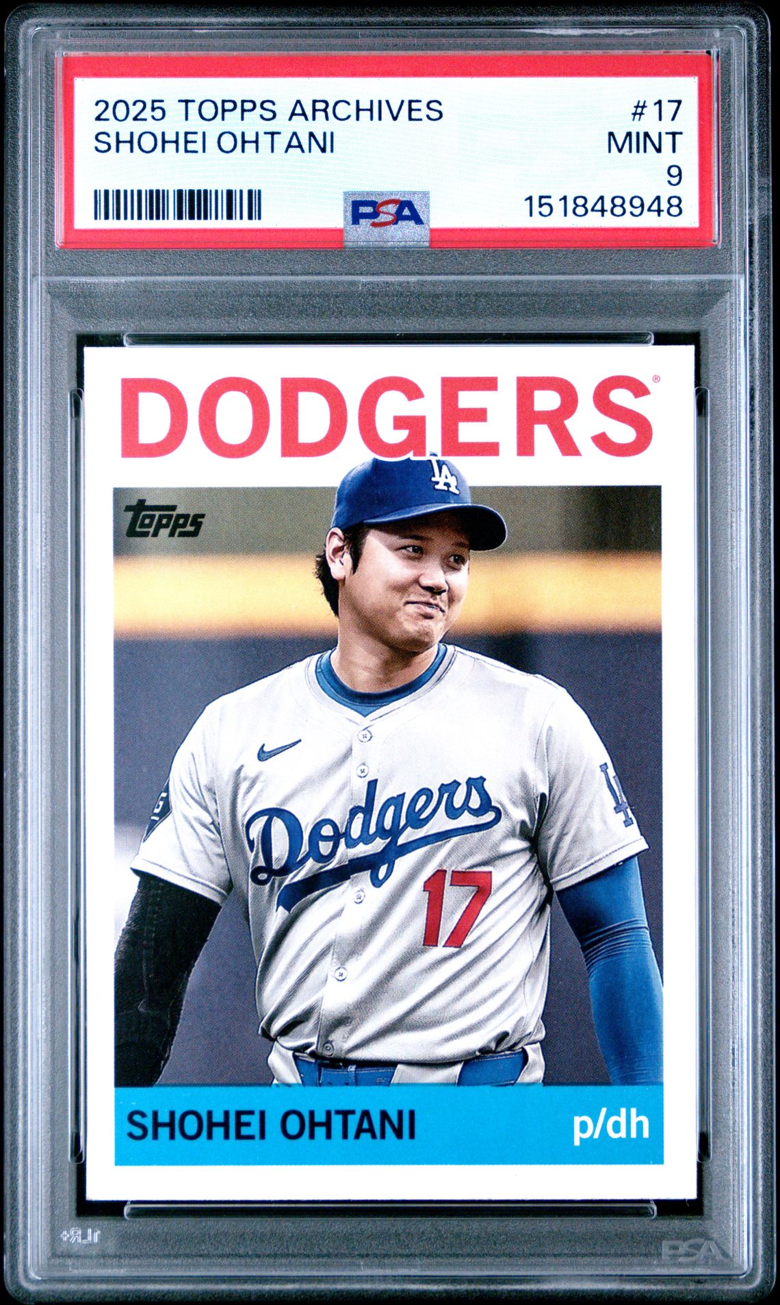 2025 Topps TOPPS ARCHIVES #17 Shohei Ohtani front