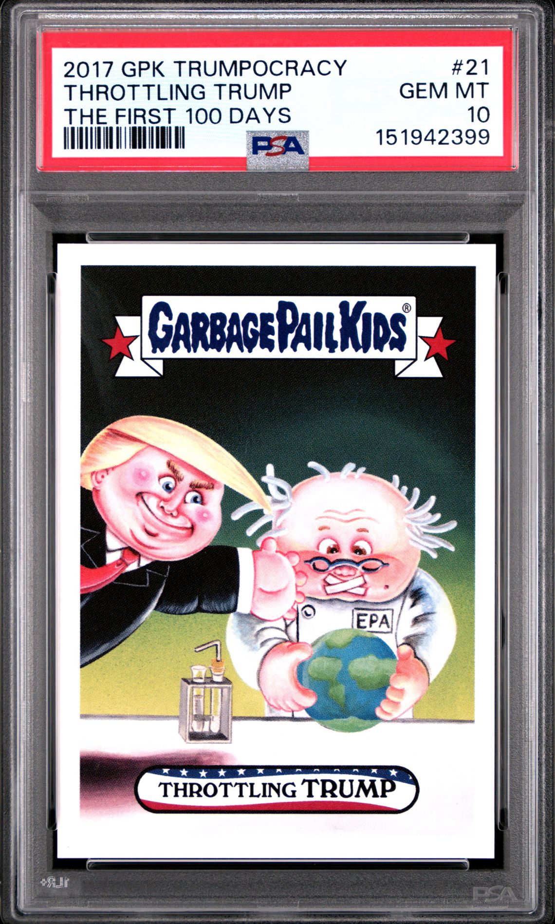 Throttling Trump PSA 10