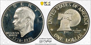 1976-S $1 Clad Type 2 PR67CAM