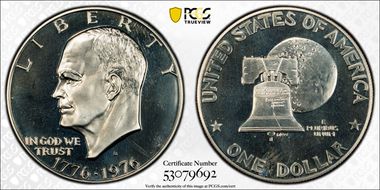 1976-S $1 Clad Type 1 PR68