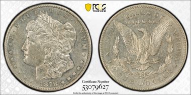 1878-S $1 AU53