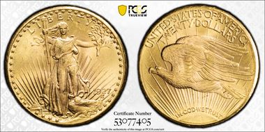 1927 $20 MS64