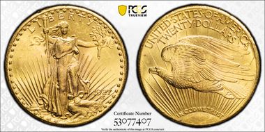 1927 $20 MS64