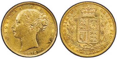 1872/1-M Sov S-3854 Shield AU55